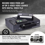 SoundBeast Video Capture Box 2.0 | Record Video & Audio from VCR, VHS, AV, RCA, S-Video, Hi8, Camcorder, DVD, Cassette Tape Players, Stereos, Turntables