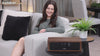 SoundBeast® Stereo Shelf System with CD Player, Bluetooth, FM Radio, USB Playback, Aux in, Optical in, Alarm Clock, & Remote Control